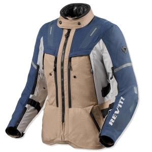 Chaqueta Revit Mujer Sand 5 H20 Arena-Azul FJT406